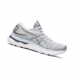 Asics GEL-NIMBUS 24 Laufschuhe Damen Grau Weiß | 129FMLNTW