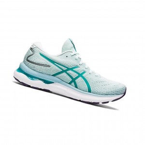 Asics GEL-NIMBUS 24 Laufschuhe Damen Soothing Sea / Sea Glass | 075XHTBRU