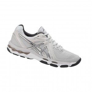 Asics GEL-Netburner Ballistic MT Volleyballschuhe Damen Grau | 036NHQXMP