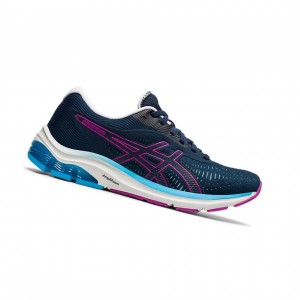 Asics GEL-PULSE 12 Laufschuhe Damen Navy | 184YJMKLW
