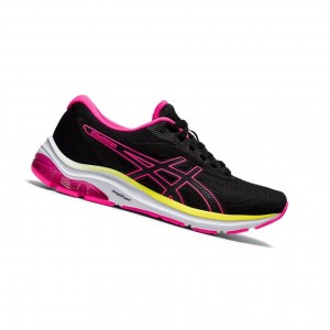 Asics GEL-PULSE 12 Laufschuhe Damen Schwarz | 751IBTXCL