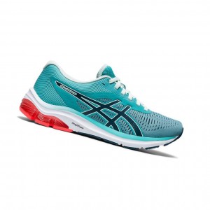Asics GEL-PULSE 12 Laufschuhe Damen Türkis | 418KPTQCO