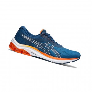 Asics GEL-PULSE 12 Laufschuhe Herren Blau | 617XLIVMG