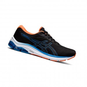 Asics GEL-PULSE 12 Laufschuhe Herren Schwarz | 214RCZFWB
