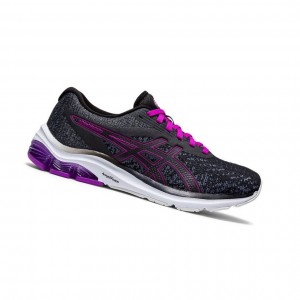 Asics GEL-PULSE 12 MK Laufschuhe Damen Schwarz | 057SRXOAF