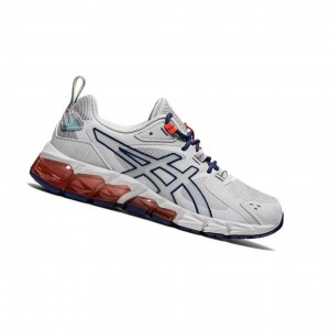 Asics GEL-QUANTUM 180 6 GS Sneakers Kinder Grau | 129MXKYQW
