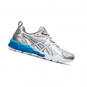 Asics GEL-QUANTUM 180 Sneakers Damen Grau Blau | 132BKWDIG