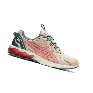 Asics GEL-QUANTUM 90 Sneakers Damen Oatmeal / Sienna | 692HUWLNE