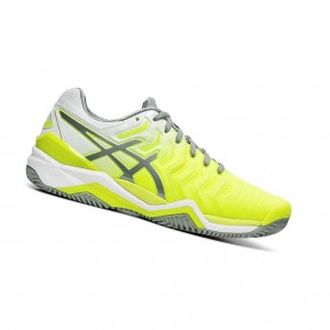 Asics GEL-RESOLUTION 7 Tennisschuhe Damen Gelb | 920VMYSBH