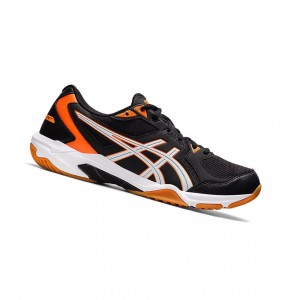 Asics GEL-ROCKET 10 (2E) Volleyballschuhe Herren Schwarz Orange | 390TPJVQC
