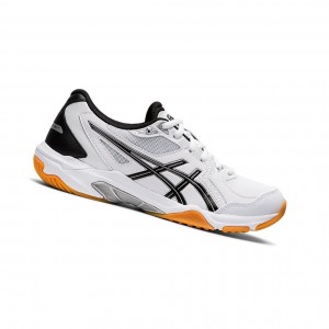 Asics GEL-ROCKET 10 Volleyballschuhe Damen Weiß Schwarz | 351AZLWEB