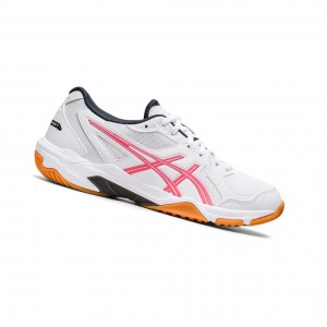 Asics GEL-ROCKET 10 Volleyballschuhe Damen Weiß Rosa | 350KGMFNR