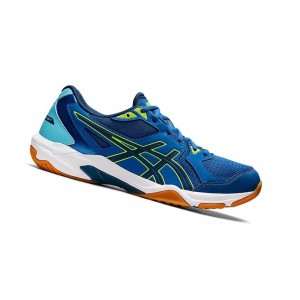 Asics GEL-ROCKET 10 Volleyballschuhe Herren Blau | 763ZWSGRU