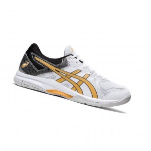 Asics GEL-ROCKET 9 Volleyballschuhe Herren Weiß | 972RMNCAQ