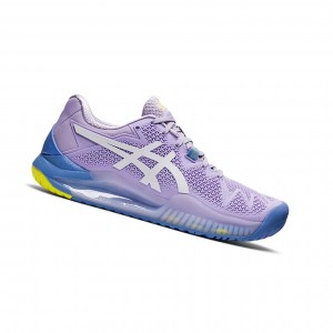 Asics GEL-Resolution 8 Tennisschuhe Damen Weiß | 053OCVIHR