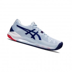 Asics GEL-Resolution 8 Tennisschuhe Damen Blau | 854EXWQFH