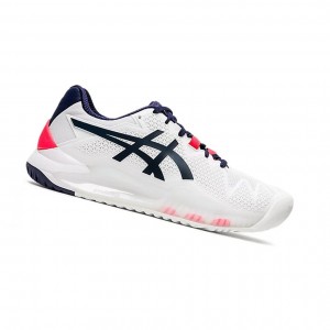 Asics GEL-Resolution 8 Tennisschuhe Damen Weiß | 603SYQWMT