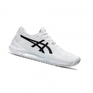 Asics GEL-Resolution 8 Tennisschuhe Damen Weiß | 346HNSGCF