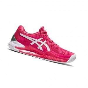 Asics GEL-Resolution 8 Tennisschuhe Damen Rosa | 148CREHKT