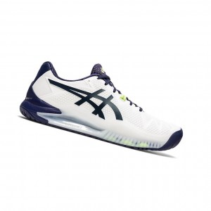 Asics GEL-Resolution 8 Tennisschuhe Herren Weiß | 649JGEKAB