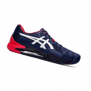 Asics GEL-Resolution 8 Tennisschuhe Herren Weiß | 791IXNOQM