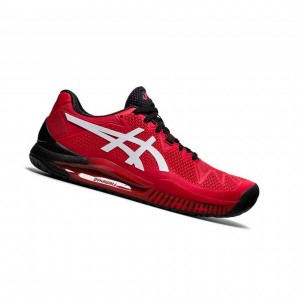 Asics GEL-Resolution 8 Tennisschuhe Herren Rot | 501ZGLYXS