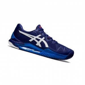 Asics GEL-Resolution 8 Tennisschuhe Herren Blau Weiß | 869DJIPNG