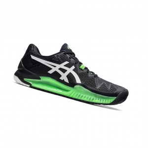 Asics GEL-Resolution 8 Tennisschuhe Herren Schwarz | 093ZPTBQO