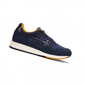 Asics GEL-SAGA Sneakers Herren Navy | 821ZBTAMQ