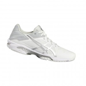 Asics GEL-SOLUTION SPEED 3 Tennisschuhe Damen Weiß | 064BNAJZM