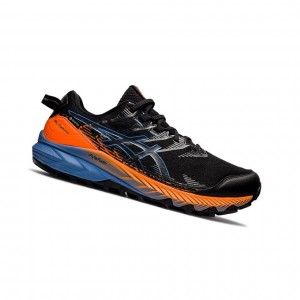 Asics GEL-Trabuco 10 GTX Trailrunning Schuhe Herren Schwarz Blau | 569OENPDR