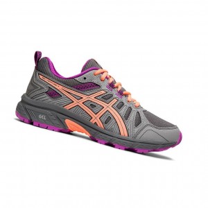 Asics GEL-VENTURE 7 GS Laufschuhe Kinder Grau | 460RFXZTL