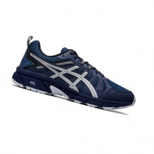 Asics GEL-VENTURE 7 Trail Trailrunning Schuhe Herren Navy | 819MSXRCE