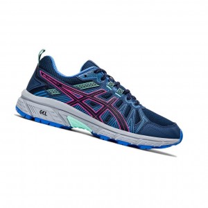 Asics GEL-VENTURE 7 Trail Trailrunning Schuhe Damen Navy | 701LWUHGY