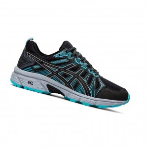 Asics GEL-VENTURE 7 Trailrunning Schuhe Damen Schwarz | 573KVCDZJ