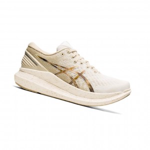 Asics GLIDERIDE 2 EARTH DAY Laufschuhe Damen Weiß | 641FDEQGB