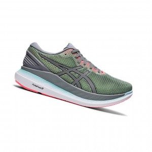 Asics GLIDERIDE 2 LITE-SHOW Laufschuhe Damen Hellgrün | 081EOYSVZ