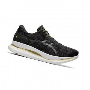 Asics GLIDERIDE Laufschuhe Damen Schwarz | 492KGCJED