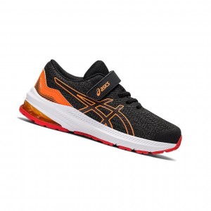 Asics GT-1000 11 PS Laufschuhe Kinder Grau Rot | 403BGQPNM