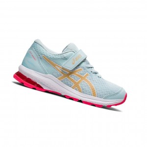 Asics GT-1000 PS Laufschuhe Kinder Helltürkis | 768ZJTIQA