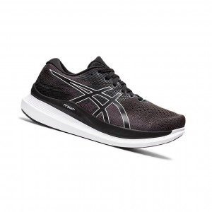 Asics GlideRide 3 Laufschuhe Damen Schwarz Weiß | 862AMOFYR