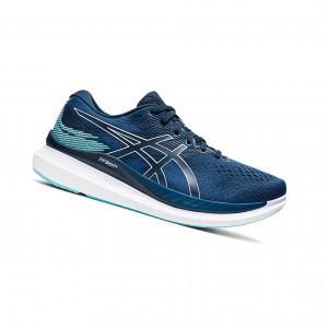 Asics GlideRide 3 Laufschuhe Herren Blau Blau | 501DKYHSP