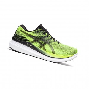 Asics GlideRide 3 Laufschuhe Herren Grün Schwarz | 480XJUPKB