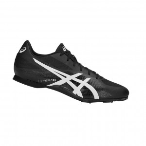Asics Hyper MD 7 Track Schuhe Damen Schwarz Weiß | 246RZIMEN