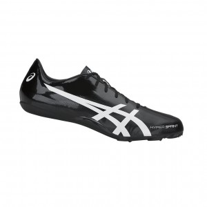 Asics Hyper Sprint 7 Track Schuhe Damen Schwarz Weiß | 427CGZVMJ