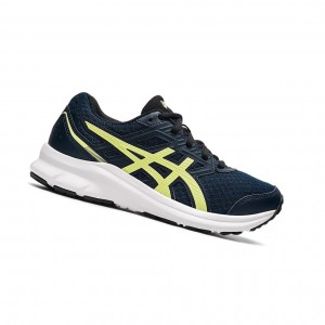 Asics JOLT 3 GS Laufschuhe Kinder Blau Gelb | 159DAIYPL