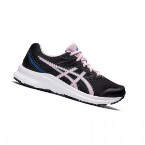Asics JOLT 3 GS Laufschuhe Kinder Schwarz Rosa | 469PLYWNT