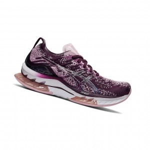 Asics KINSEI BLAST Laufschuhe Damen Tiefesrosa | 089ERLJZC