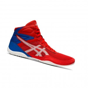 Asics MATFLEX 6 Wrestling Schuhe Herren Rot Weiß | 891JCUMTD