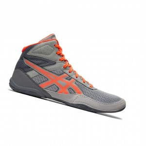 Asics MATFLEX 6 Wrestling Schuhe Herren Grau Koralle | 742UDFCLV
